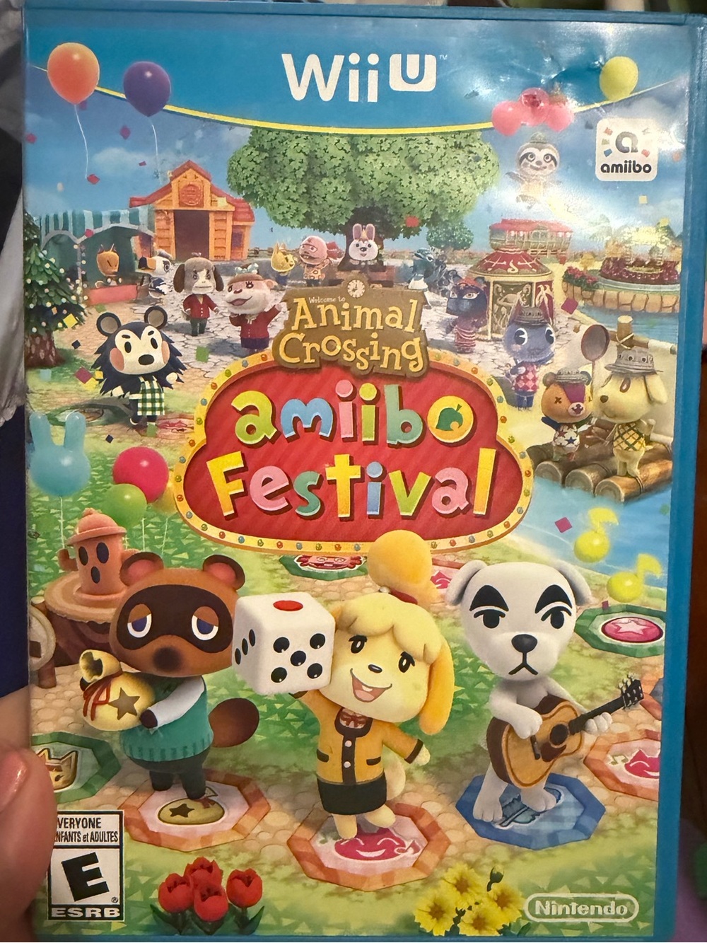 Wiiu Nintendo Animal Crossing amiibo Festival - game